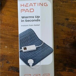 Heating Pad - Charcoal Gray Electric Pain Relief Pad